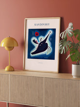 Kandinsky Sivri Siyah - Art Print